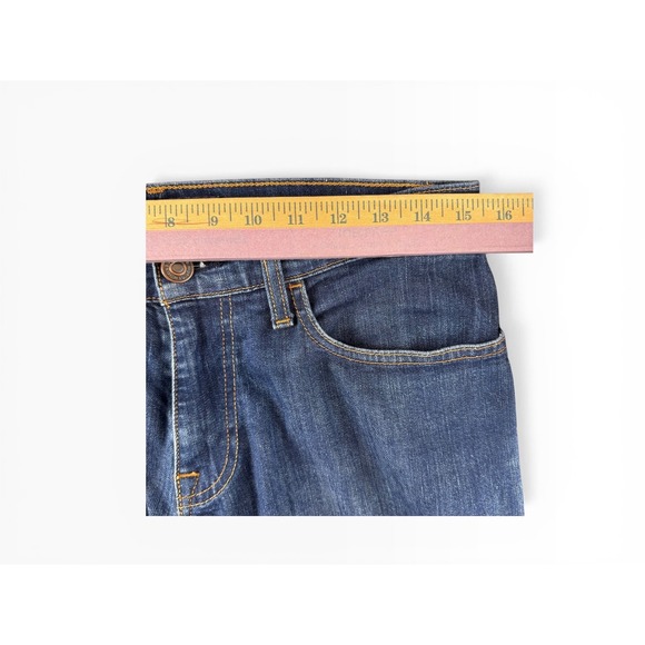 Tommy Hilfiger Denim Mens Straight Leg Dark Wash Jeans 30x30 Stretch Blue - Picture 6 of 9